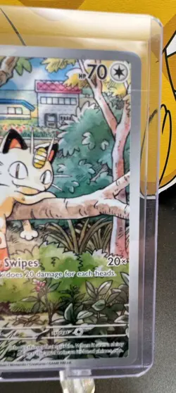 Meowth Bundle - Jungle 56/64 + Full Art 106/094 Phantasmal Flames NM Pokemon TCG - Image 4