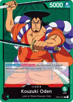 Kouzuki Oden - OP01-031 - L - Booster OP-01: Romance Dawn #OP01-031 One Piece TC - Image 1