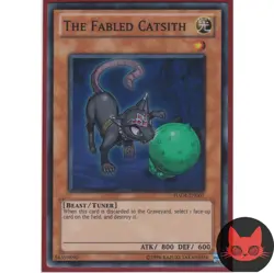 Yugioh The Fabled Catsith HA04-EN007 Super Rare NM - Image 1