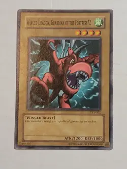 Yugioh Winged Dragon Guardian of The Fortress #2 TP1-022 Common LP - Image 1