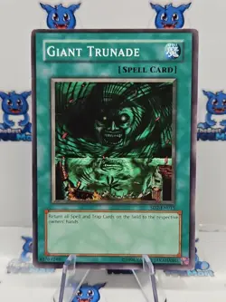 Yugioh Giant Trunade SD2-EN015 Common Unlimited MP - Image 1