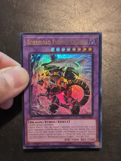 Yu-Gi-Oh! ULTRA RARE CARD BORRELOAD FURIOUS DRAGON SDRR-EN042 1ST NM/VLP - Image 3