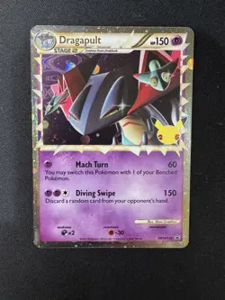 Pokemon - Dragapult Prime - SWSH132 - Celebrations 25th - Black Star Promo Card - Image 1