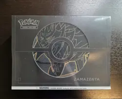 Pokemon TCG Sword & Shield Elite Trainer Box Plus Zamazenta Card Game - POK82743 820650807435 - Image 1
