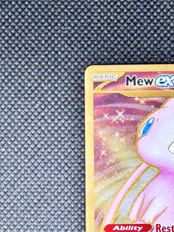 Mew ex - 205/165 - Pokemon 151 Secret Rare Metal Card NM - Image 3