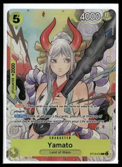 Yamato (Illustration Box Vol.2) C One Piece Promotion Cards ST13-016 NM - Image 1