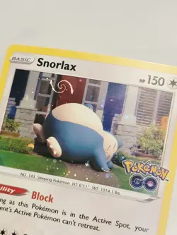 Snorlax 055/078 🌀HD GALAXY SWIRL🌀 Cosmos Holo Pokemon Card NM - Image 1