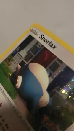 Snorlax 055/078 🌀HD GALAXY SWIRL🌀 Cosmos Holo Pokemon Card NM - Image 2