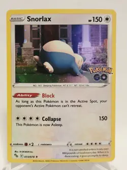 Snorlax 055/078 🌀HD GALAXY SWIRL🌀 Cosmos Holo Pokemon Card NM - Image 3