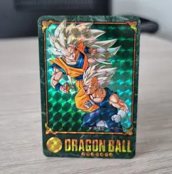 Carte Dragon Ball Visual Adventure Card SP DBZ Carddass Hondan CCG Goku SSJ3 - Image 1