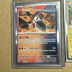 Paradox Rift Pokemon Card Lot - Skeledirge Ex Iron Moth And Others - Image 5
