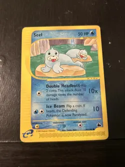 Pokemon TCG Seel Skyridge Card 95/144 Nonholo - Image 1