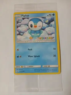 Piplup - (Build-A-Bear Workshop Exclusive) 032/156 Pokemon promo Cards - Image 1