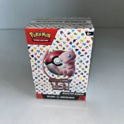 Pokemon TCG 151 Scarlet and Violet Booster Bundle Trading Cards - 6 Packs 820650853210 - Image 1