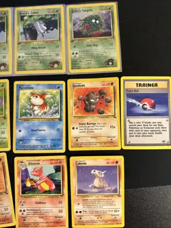 Lot of Vintage Pokemon Cards - 7 1st Edition Gym Hero’s Cards (16 Total Cards) - Image 4