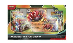 Pokemon Trading Card Game Incineroar ex and Torterra ex Special Collection Box - Image 1