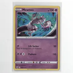 Mewtwo Non-Holographic Rare 056/172 Pokemon Trading Card Brilliant Stars NM/M - Image 1