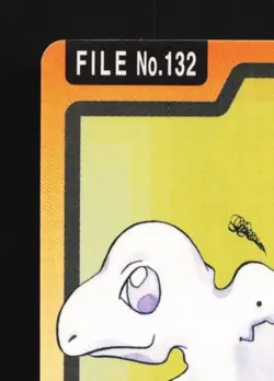 Ditto No.132 HP Bandai Carddass File Japanese Pokemon Card TCG - Image 4