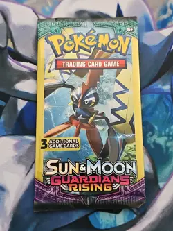 Pokemon Guardians Rising 3 Card Mini Booster Packs Complete Art Set Lot of 4 - Image 3