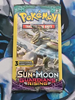 Pokemon Guardians Rising 3 Card Mini Booster Packs Complete Art Set Lot of 4 - Image 5