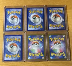 6 Card Pokemon Lot Gengar 151 Holos Fezandipiti JP EX Shroomish RC2 Lycanroc GX - Image 2