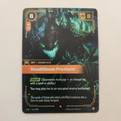 Deadbloom Predator OGN 161/298 Epic Riftbound League of Legends - Image 1