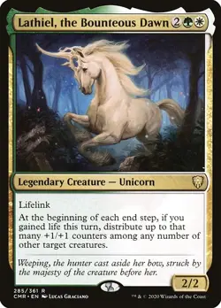 Lathiel, the Bounteous Dawn Commander Legends NM MTG Non-Foil - Image 1