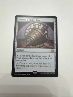 Sensei's Divining Top NM 2x2 314 Double Masters 2022 MTG - Image 1
