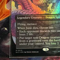 1x FOIL Junji, The Midnight Sky MTG Encyclopedia Of Magic Secret Lair NM - Image 5