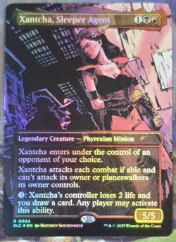 1x FOIL Xantcha, Sleeper Agent MTG Encyclopedia Of Magic Secret Lair NM - Image 1