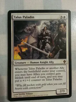 MTG Talus Paladin - Worldwake - NM - Image 1