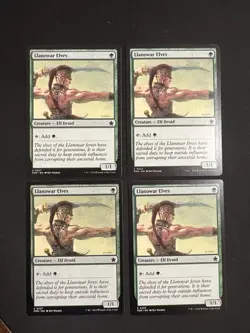 Llanowar Elves Foundations Regular x4 - Image 1