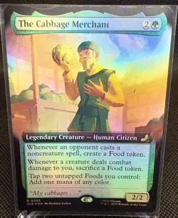 MTG - Avatar: The Last Airbender - The Cabbage Merchant Extended Art Foil - Image 1