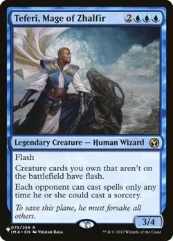 Teferi, Mage of Zhalfir The List NM MTG - Image 1