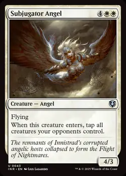 Subjugator Angel [Innistrad Remastered] Foil Near Mint - Image 1