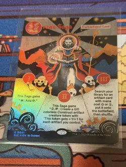 MTG Foil Urza’s Saga MTG Secret Lair Encyclopedia of Magic Unplayed - Image 1