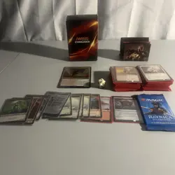 MTG Wade into Battle Commander 2015 Complete Deck Magic NM/MT Includes Extras - Image 1