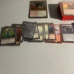 MTG Wade into Battle Commander 2015 Complete Deck Magic NM/MT Includes Extras - Image 3