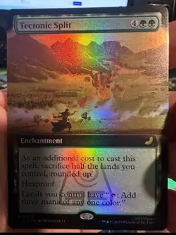 WOTC Avatar: The Last Airbender: Eternal-Legal Tectonic Split (R) (Foil) NM - Image 1