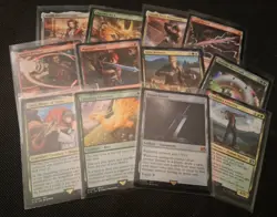 MTG Final Fantasy - Buster Sword - Traveling Chocobo - Lot - Image 1