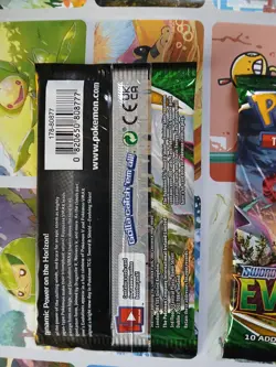 Pokemon TCG Evolving Skies Booster Pack Lot 4 packs Full Art Set Factory Sealed - Image 3