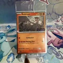 Reshiram 017/094 - Holo Rare - Pokemon TCG: Phantasmal Flames - NM stamped promo - Image 1