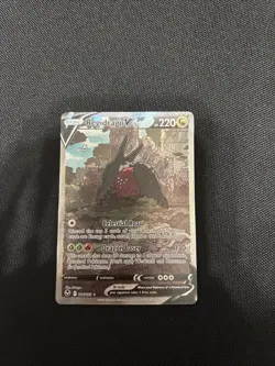 Pokemon TCG Regidrago V 184/195 Silver Tempest Full Alt Art Ultra Rare - Image 1