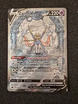 Zacian V GG48/GG70 - Ultra Rare - NM - Crown Zenith - Pokemon TCG - Image 1