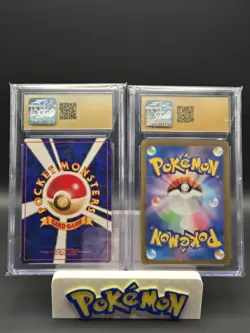 Pokemon 1997 Magmar Japanese The Mystery of the Fossils CGC PRISTINE 10 Set Of 2 - Image 2