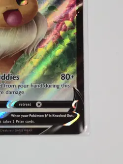 Eevee V - (Eevee Stamped) SWSH065 Battle Academy 2022 Holo Pokemon - Image 3
