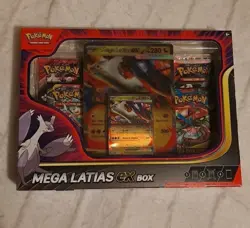 Pokemon TCG Mega Evolution Destined Rivals Mega Latias EX Box New Sealed - Image 1