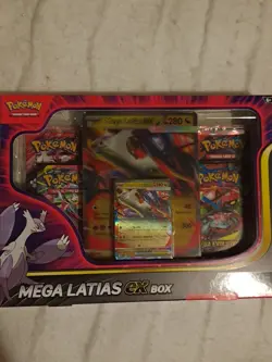 Pokemon TCG Mega Evolution Destined Rivals Mega Latias EX Box New Sealed - Image 5