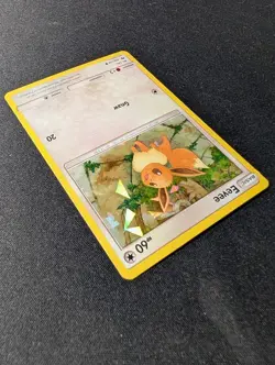 Eevee Cracked Ice Holo Let's Play, Eevee! Deck Exclusives 155/214 Pokemon 2018 - Image 3
