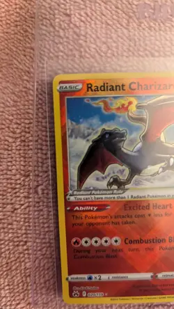 Pokemon TCG - Radiant Charizard 20/159 - Crown Zenith - Radiant Rare Holo - Mint - Image 2